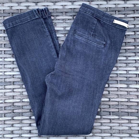 pilcro and The Letterpress by Anthropologie High-Rise Capri Denim Leggings - Picture 8 of 16
